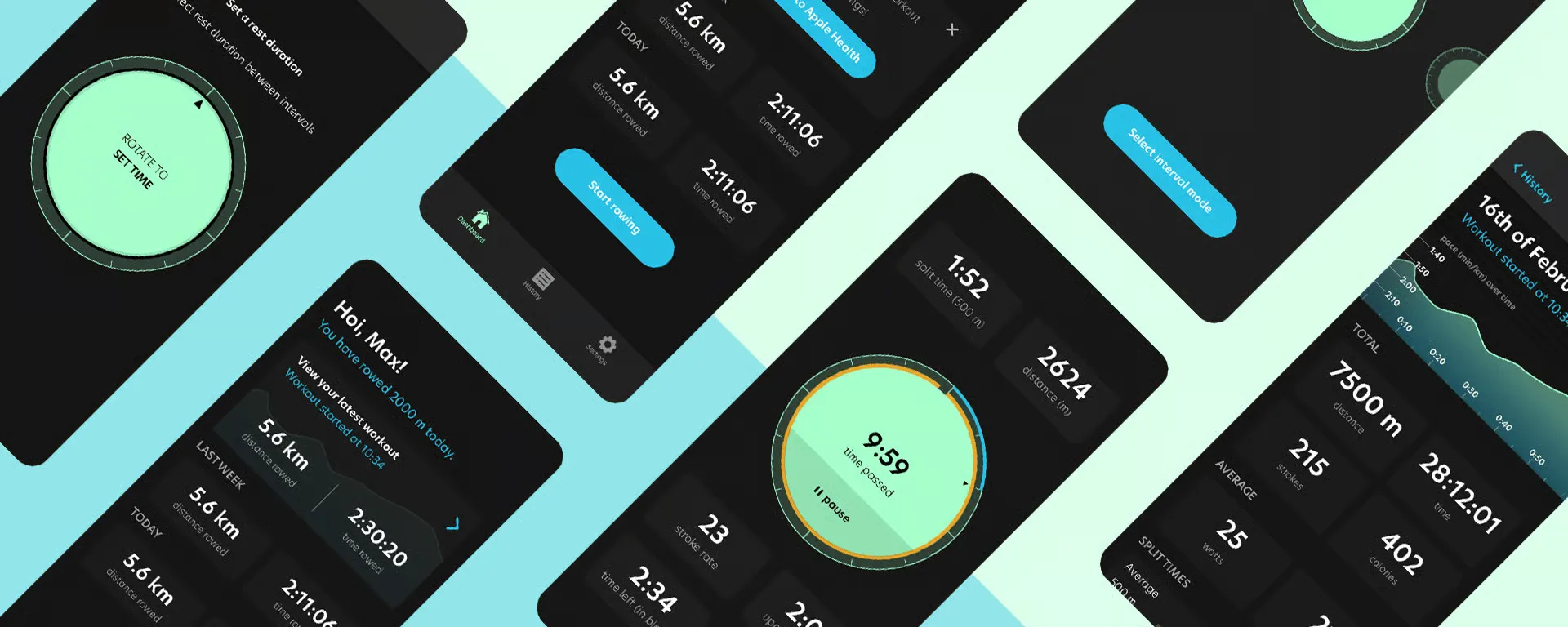 A refreshing rowing experience: WaterRower Connect App