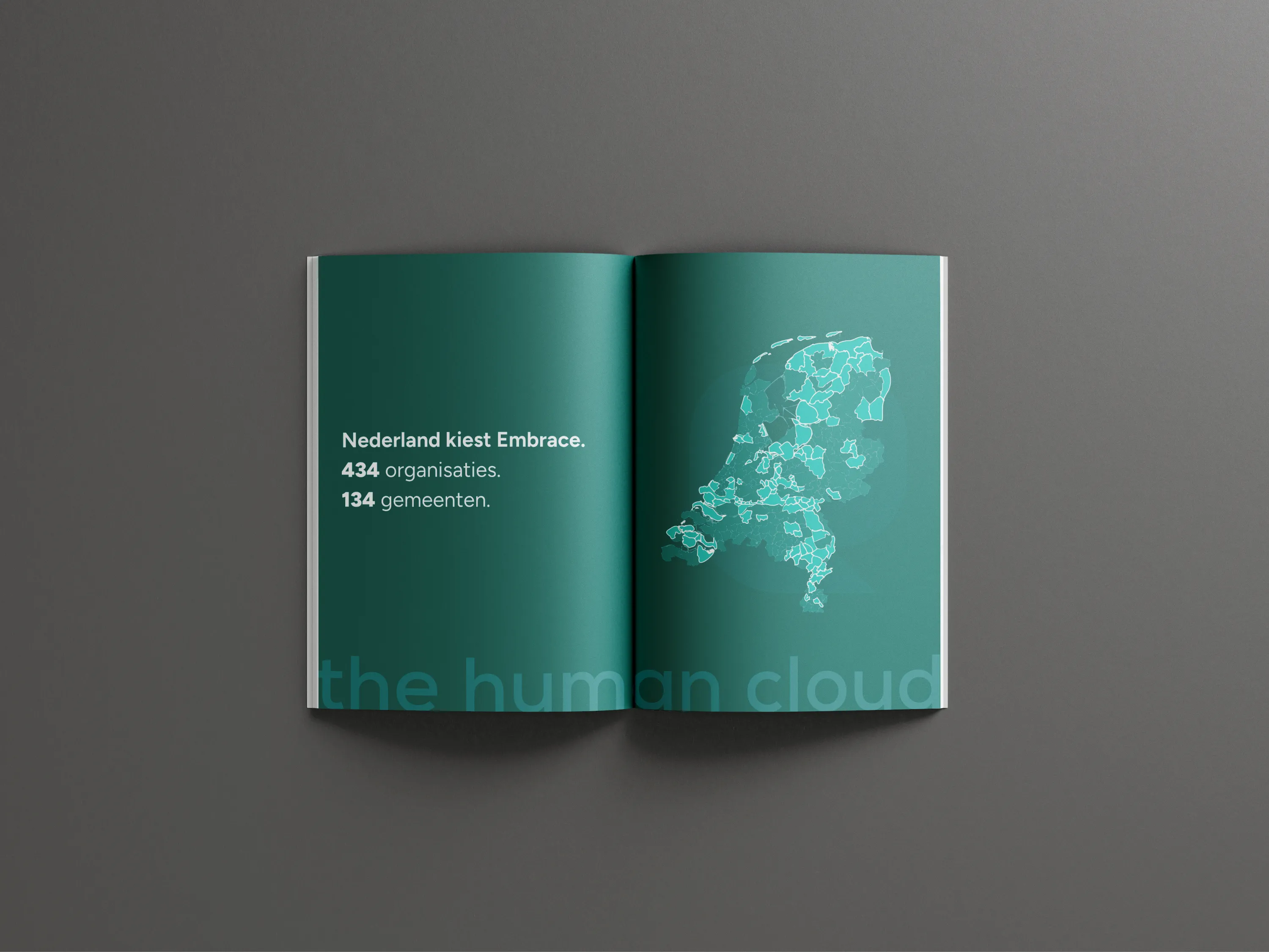 Netherlands client distribution map