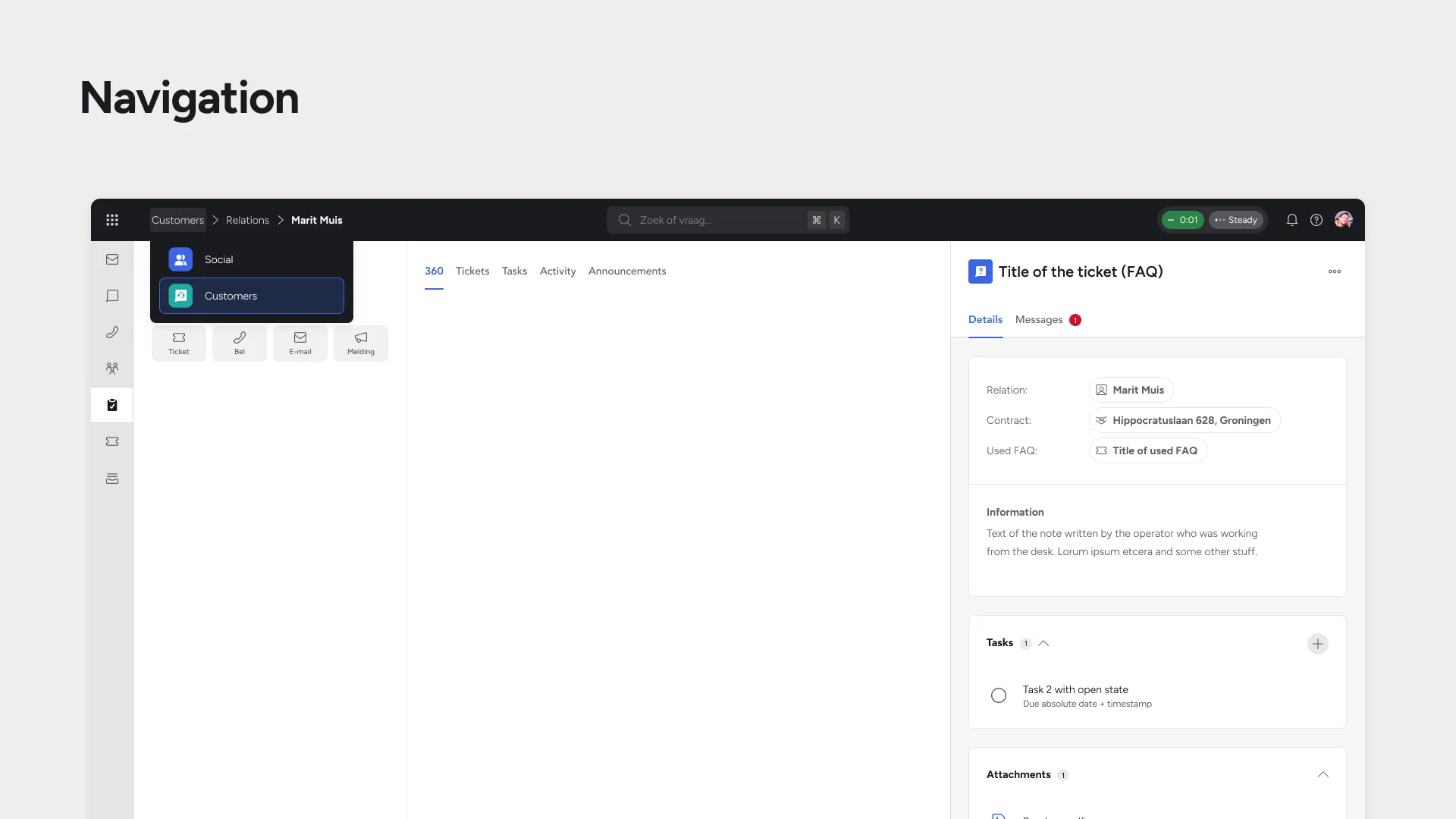 Breadcrumb navigation solution